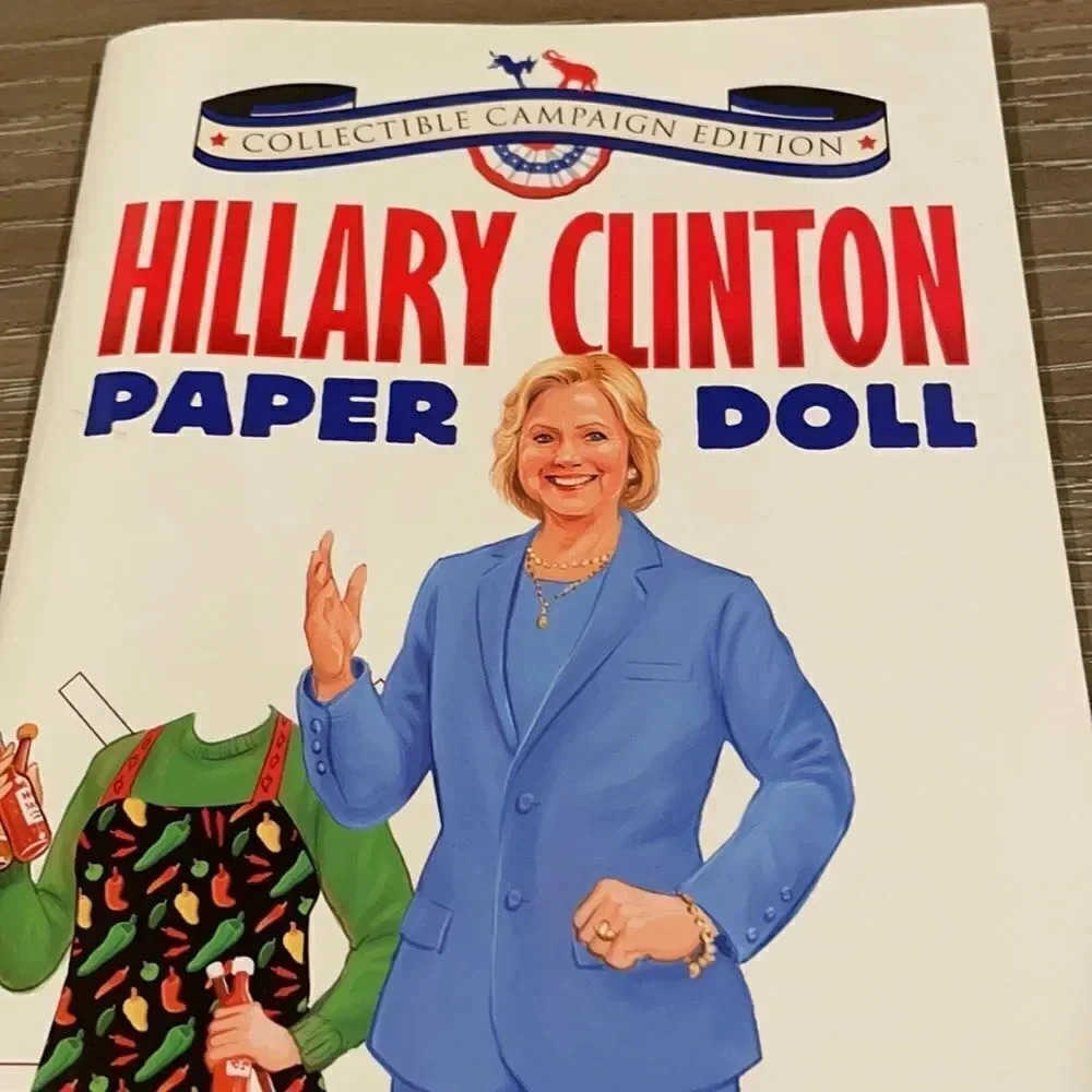 Hillary Clinton Paper Doll by Tim Foley Collectible Edition - Picture 2 of 6